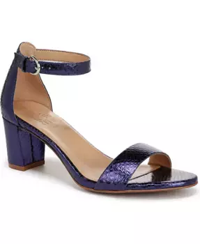 Женские босоножки Vera на устойчивом каблуке с ремешком на щиколотке Naturalizer, синий