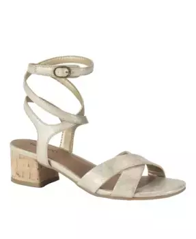 Женские босоножки Vivian на квадратном каблуке Baretraps, золотой