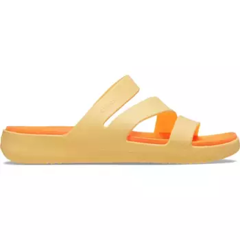 Женские босоножки W Crocs с ремешками, жёлтый