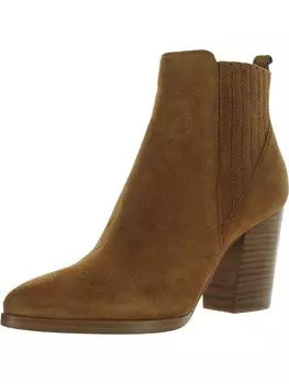 Женские ботильоны Alva с однотонным острым носком Marc Fisher LTD, цвет Medium Brown Suede