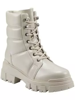 Женские ботильоны Amita 3 из искусственной кожи с рифленой подошвой Marc Fisher, цвет light natural