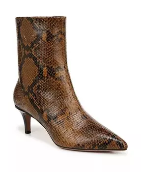 Женские ботильоны Anna с острым носком на каблуке-китенке Franco Sarto, мультиколор