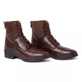 Женские ботильоны Aurora Lace Back Zip Ботильоны для верховой езды Горная лошадь Mountain Horse, коричневый