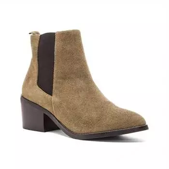 Женские ботильоны Chelsea цвета Moss Green Sol Sana