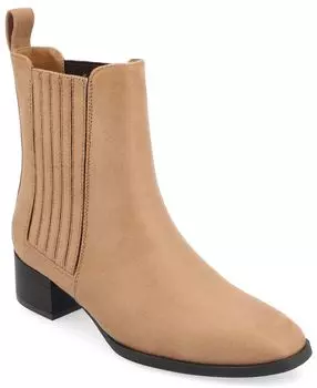 Женские ботильоны «Челси» из пеноматериала Wrenley Tru Comfort с квадратным носком Journee Collection