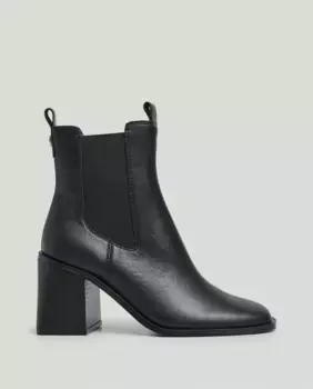 Женские ботильоны челси на блочном каблуке Pepe Jeans, черный