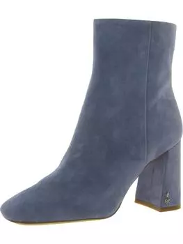 Женские ботильоны Codie с мягкой стелькой и квадратным носком Sam Edelman, цвет dusty violet suede