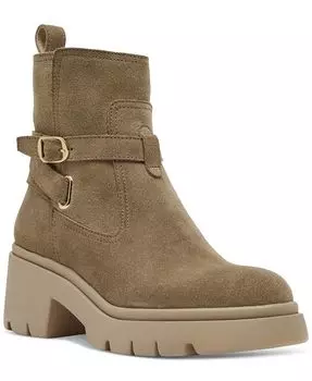 Женские ботильоны Coletta с пряжкой на подошве и пряжкой Steve Madden, тан/бежевый
