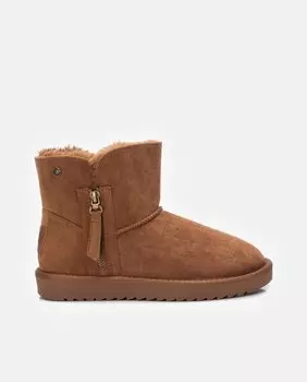 Женские ботильоны до середины икры верблюжьего цвета Xti, коричневый