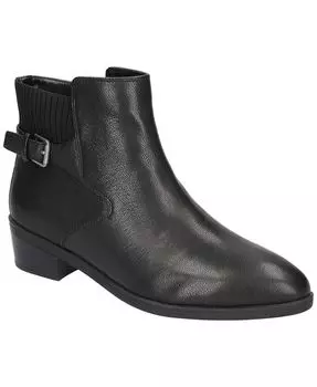 Женские ботильоны Dora с боковой пряжкой и молнией по щиколотку Bella Vita, черный