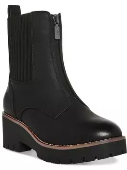 Женские ботильоны Dream из нубука на молнии Aqua College, черный