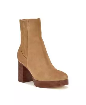 Женские ботильоны Eds с круглым носком и блочным каблуком Nine West