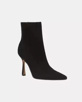 Женские ботильоны Ella из синтетического материала на шпильке и застежке-молнии. Sam Edelman, черный