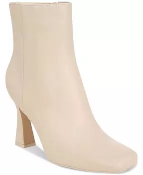 Женские ботильоны Emma с квадратным носком и молнией Circus NY, белый