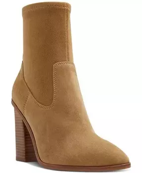 Женские ботильоны Farabrirel на платформе с острым носком и заклепками ALDO, бежевый