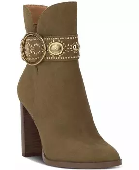 Женские ботильоны Finova на блочном каблуке Jessica Simpson, зеленый