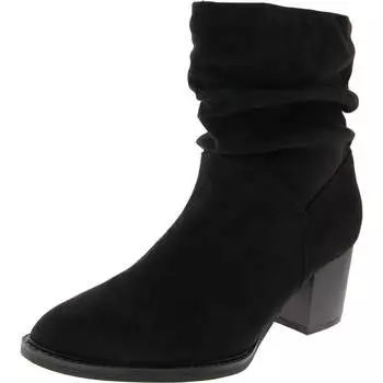 Женские ботильоны GENOVIA из искусственной замши без застежек Style & Co., цвет black mc