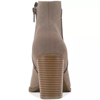 Женские ботильоны Graceyy из микрозамши с тиснением Sun + Stone, цвет Taupe Micro