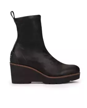 Женские ботильоны из эластичной ткани на танкетке Weekend by Pedro Miralles, черный