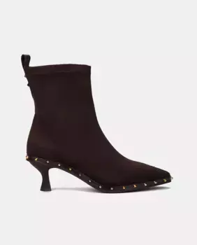 Женские ботильоны из искусственной кожи на блочном каблуке Pedro Miralles, темно-коричневый