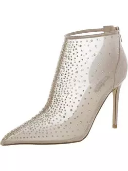 Женские ботильоны из искусственной кожи со стразами For Now Nine West, цвет medium natural