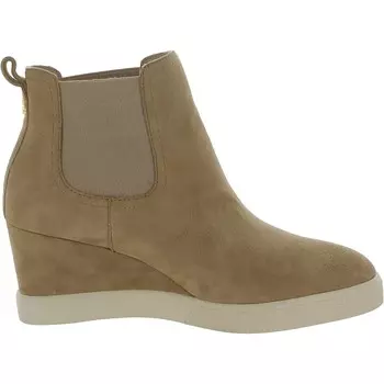 Женские ботильоны из искусственной замши Lauren Ralph Lauren, бежевый