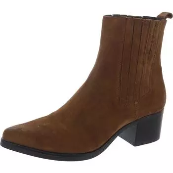 Женские ботильоны из искусственной замши с острым носком Steve Madden, коричневый