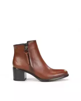 Женские ботильоны из кожи Dorking, коричневый