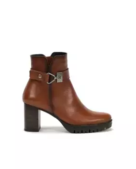 Женские ботильоны из кожи Dorking, темно-коричневый