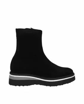 Женские ботильоны из лайкры на платформе D'Chicas, чёрный