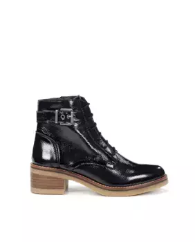 Женские ботильоны из лакированной кожи Dorking, синий