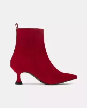 Женские ботильоны из мягкой наппы Dansi, красный
