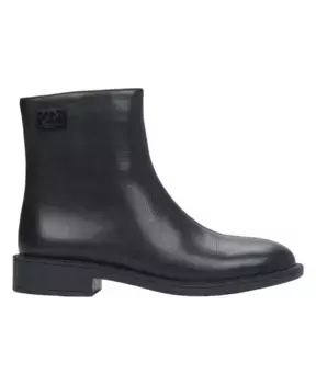 Женские ботильоны из натуральной кожи с легким утеплителем. Estro, черный