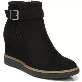 Женские ботильоны Jacinda с застежкой-молнией и пряжкой Dr. Scholl's Shoes, черный