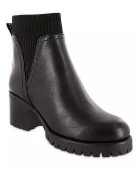 Женские ботильоны Jasper Chelsea с выступающей подошвой MIA, черный