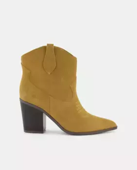 Женские ботильоны ковбойского типа на каблуке Tintoretto, коричневый