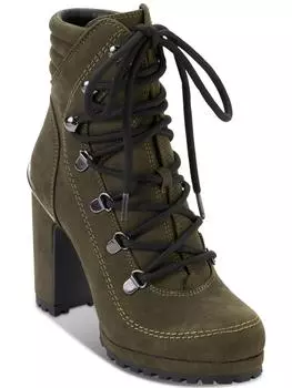 Женские ботильоны Lenni из искусственной кожи с рифленой подошвой DKNY, цвет military