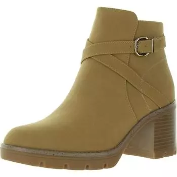 Женские ботильоны Madalynn BKL из искусственной кожи с пряжкой Naturalizer, коричневый