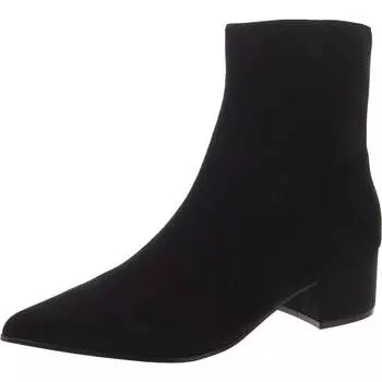 Женские ботильоны Maribu с острым носком и блочным каблуком Nine West, черный