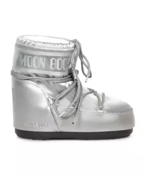 Женские ботильоны металлик Moon Boot, серый