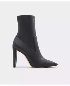 Женские ботильоны на блочном каблуке и заостренном носке Aldo, черный