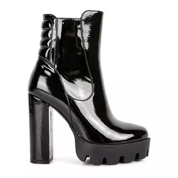 Женские ботильоны на блочном каблуке London Rag High Key London Rag, бежевый