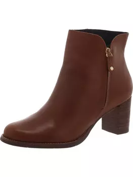 Женские ботильоны на блочном каблуке с острым носком Grand Central Marc Joseph, коричневый