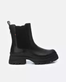 Женские ботильоны на боковой резинке и молнии Refresh, черный