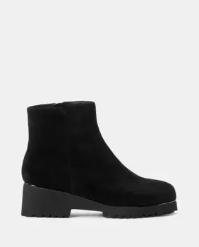 Женские ботильоны на каблуке и металлическом каркасе Latouche, черный