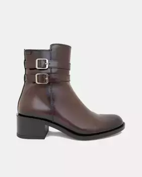 Женские ботильоны на каблуке Luis Gonzalo, коричневый