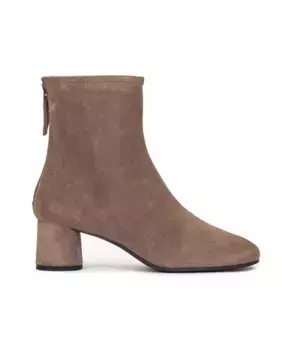 Женские ботильоны на каблуке с молнией Pedro Miralles, бежевый