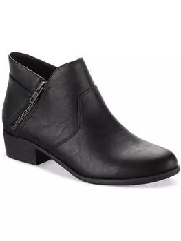 Женские ботильоны на молнии Adelinee Sun + Stone, цвет black smooth