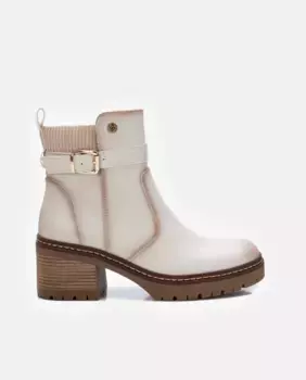 Женские ботильоны на молнии и пряжке Xti, бежевый