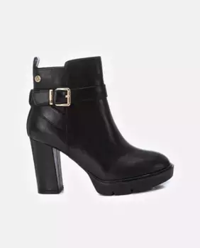 Женские ботильоны на молнии и пряжке Xti, черный